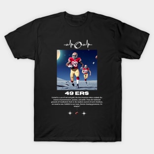 49 ers graphic design, funny 49 ers victor illustration design T-Shirt